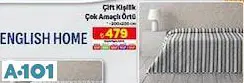 ENGLİSH HOME ÇİFT KİŞİLİK ÇOK AMAÇLI ÖRTÜ